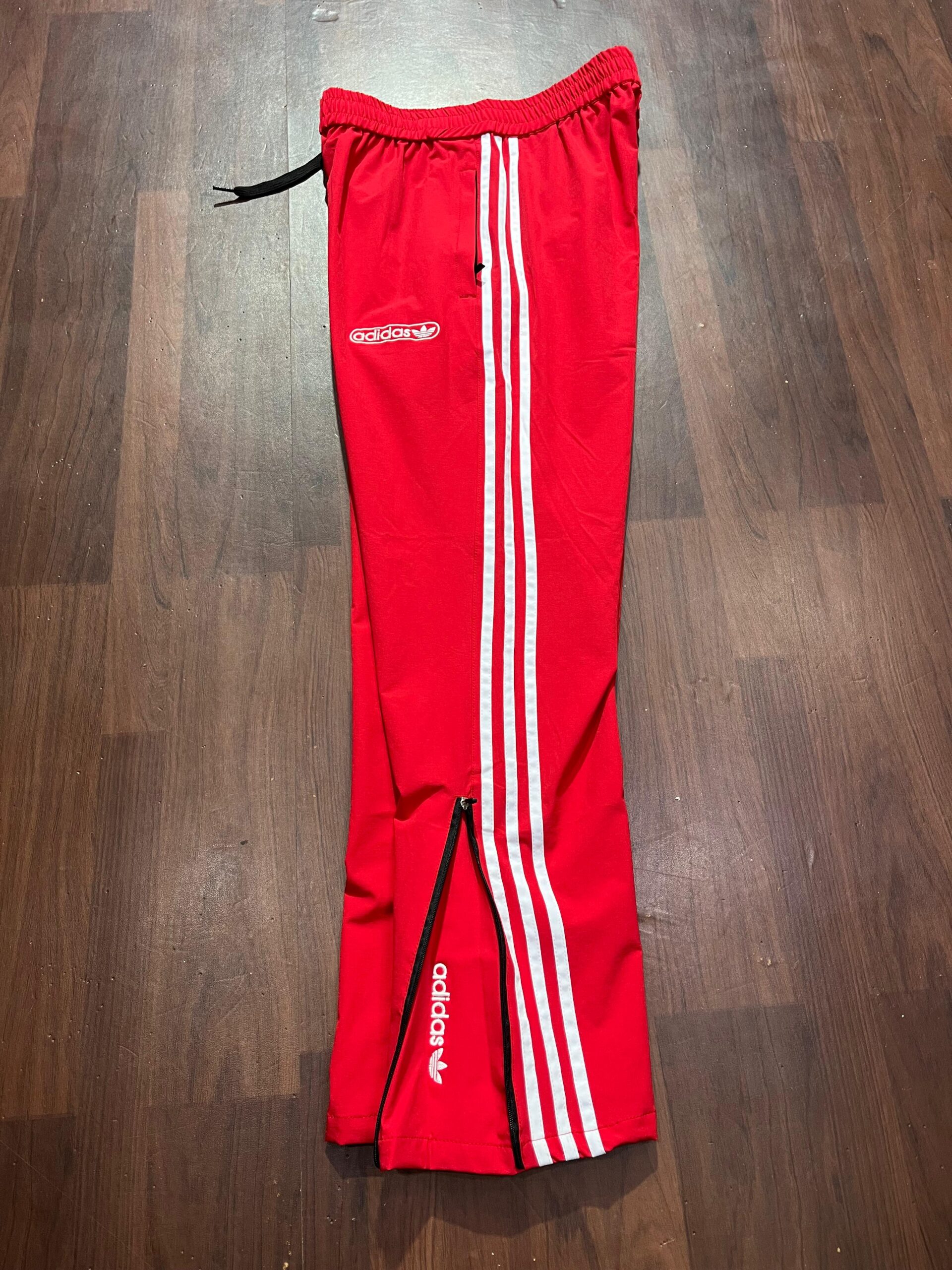 bottom zipper track pants